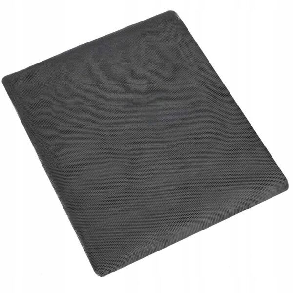 Plasa protectie insecte pentru leagan de gradina, cu fermoar vertical, 165x680 cm, gri - imagine 2