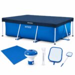 Piscina cadru metalic Intex 28272NP, 300x200x75 cm, cu accesorii