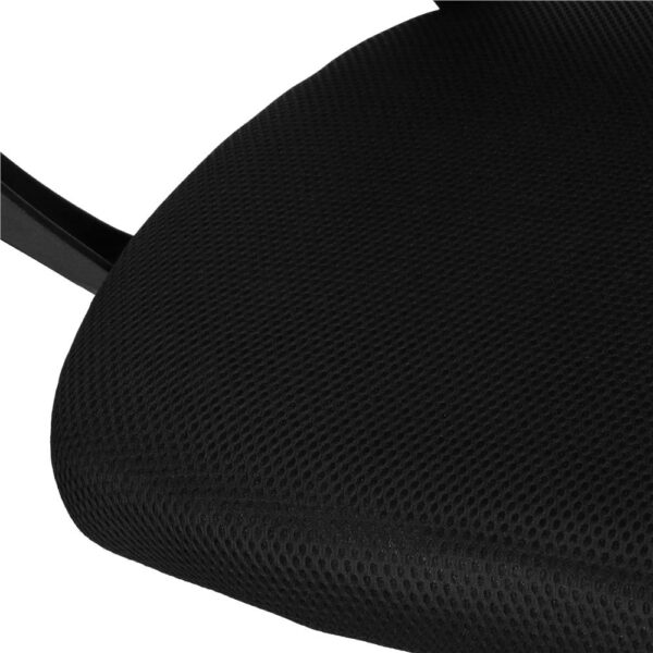Scaun birou reglabil, ergonomic, cu brate, 87-96x54x59 cm, negru - imagine 8