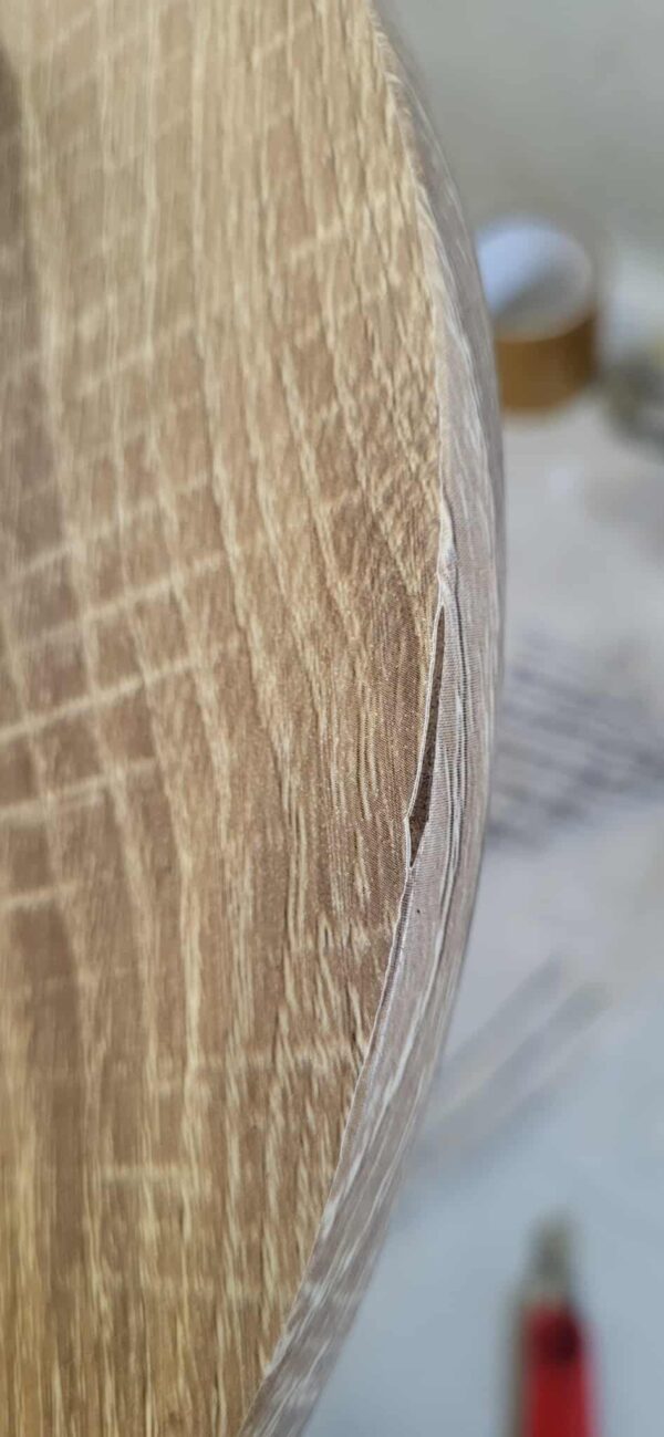 RESIGILAT: Taburet pliabil 5Five cu sezut MDF si cadru metalic, 30x46 cm, bej - imagine 3