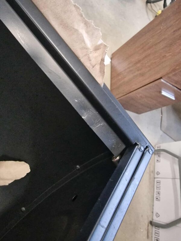 RESIGILAT: Gratar dreptunghiular pe carbuni, cu 2 suporti laterali si termometru capac, 101x70x94cm - imagine 2