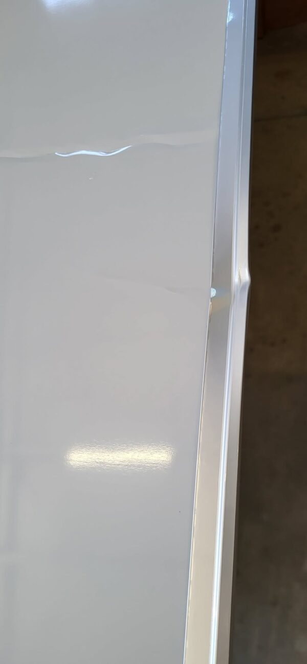 RESIGILAT: Tabla de scris de perete, magnetica, cu raft inferior, 90x120cm, alb - imagine 10