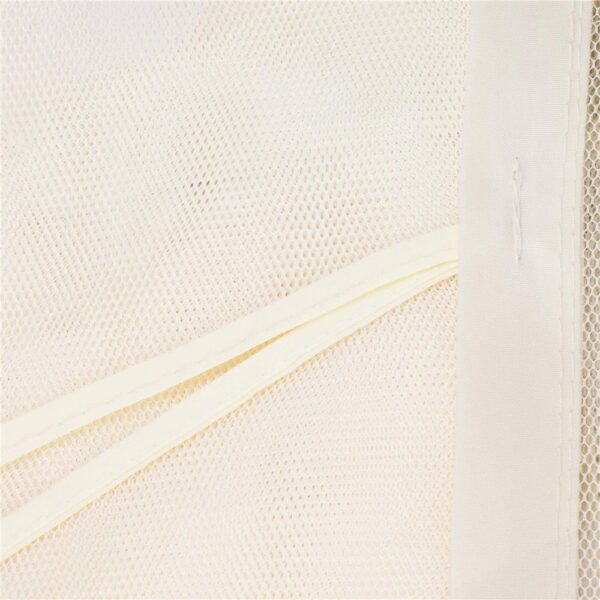 Plasa antiinsecte pentru leagan de gradina, 165x680 cm, bej - imagine 8