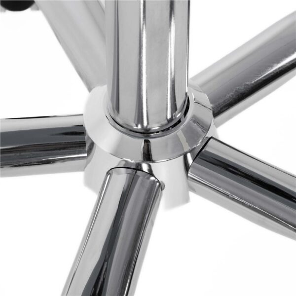 Scaun birou ergonomic, cu sezut din spuma, reglabil pe inaltime, maxim 120 kg, 90x49x48 cm, gri - imagine 17