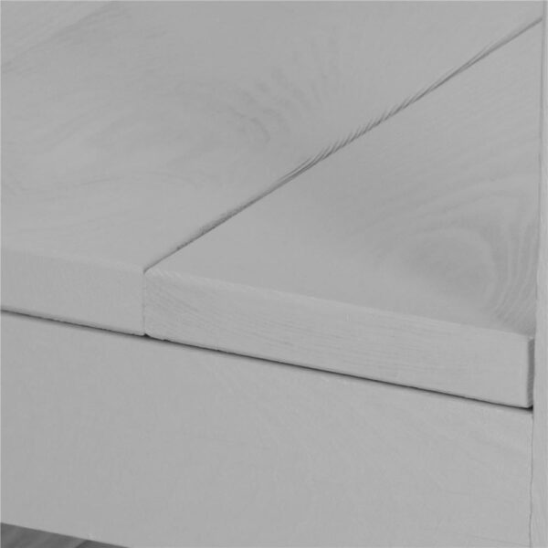 Turn de invatare inaltator multifunctional din lemn, platforma reglabila pe 3 inaltimi, 90x39x44 cm, gri - imagine 10