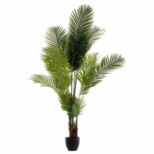 Palmier artificial cu ghiveci, 114x105x170 cm, verde