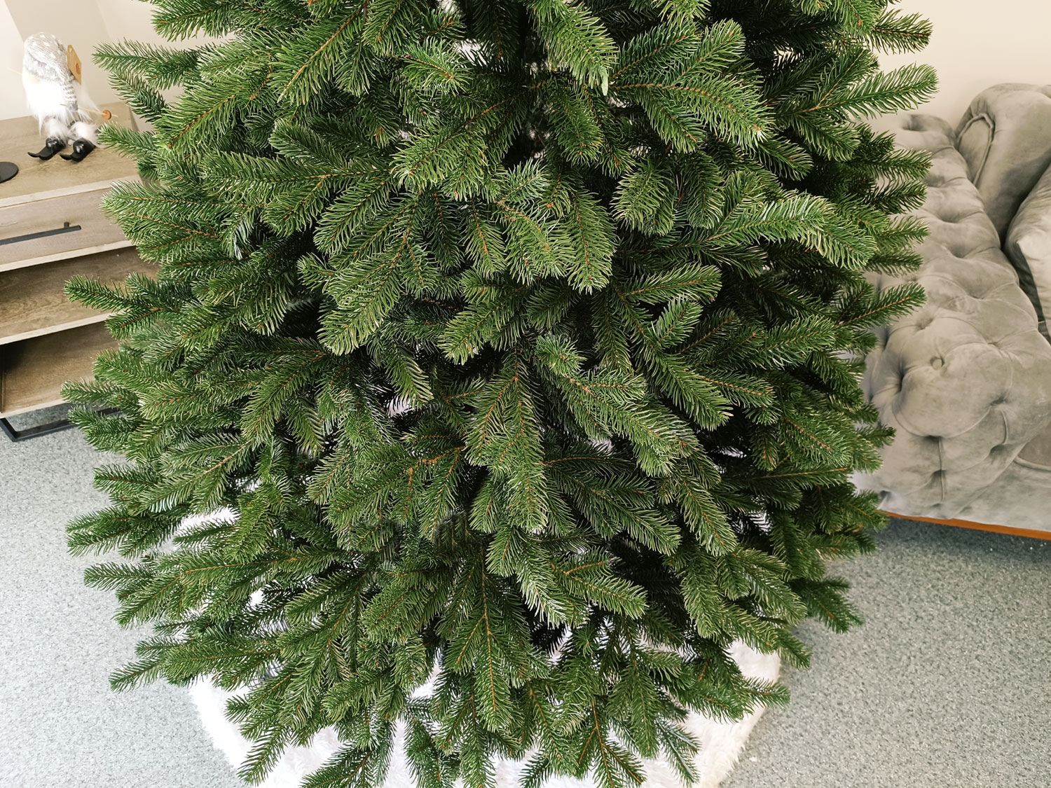 Brad artificial Christmas Deluxe by Sersimo, Kovalivska verde, 3D, 250cm - imagine 12