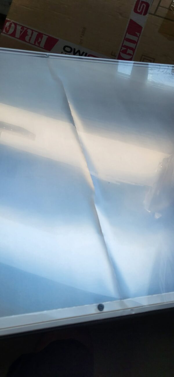 RESIGILAT: Tabla de scris de perete, magnetica, cu raft inferior, 60x90cm, alb - imagine 3