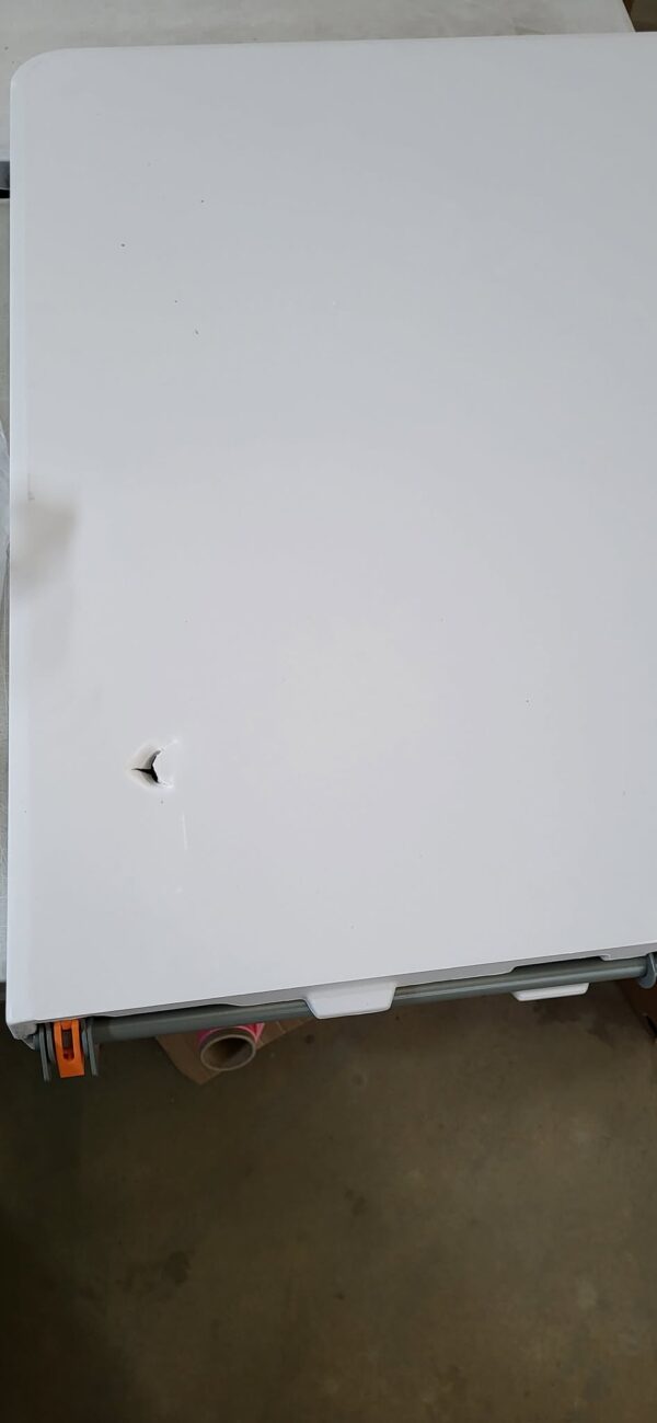 RESIGILAT: Masa dreptunghiulara pliabila multifunctionala, 180x70x74cm, alba - imagine 4