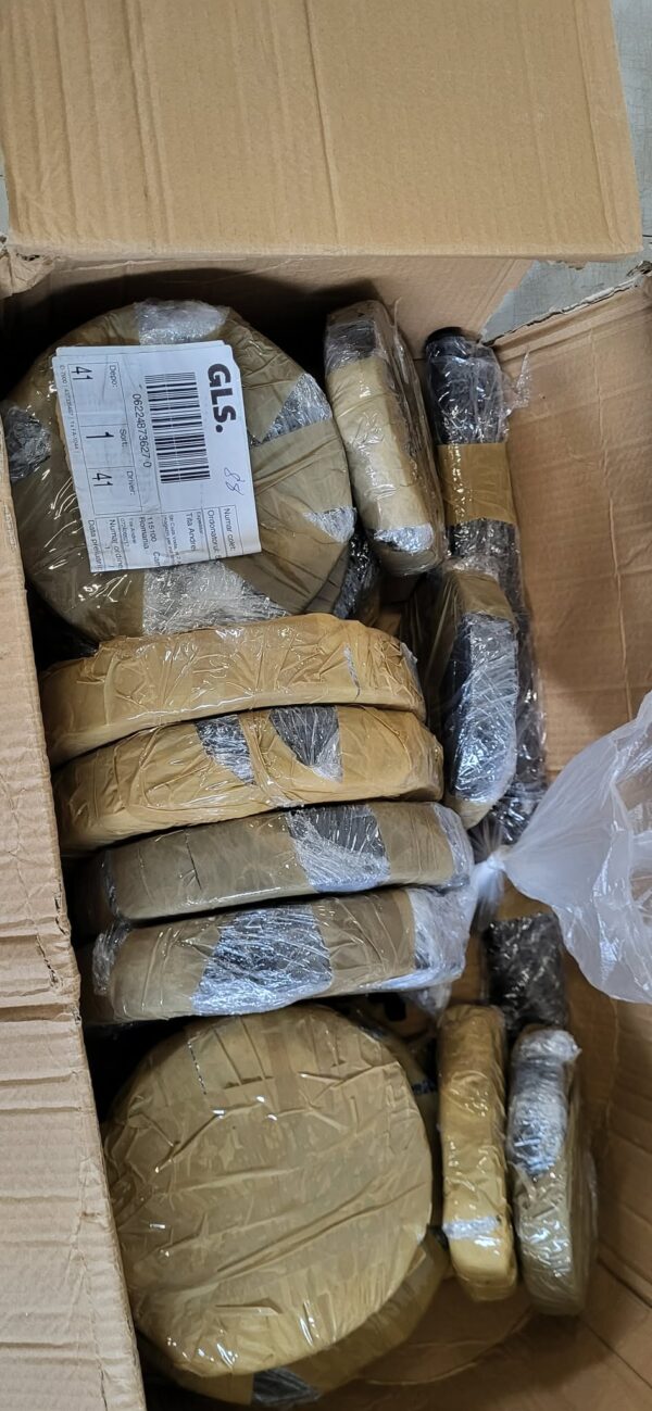 RESIGILAT: Set gantere reglabile 30kg (2x15kg) din compozit - imagine 2