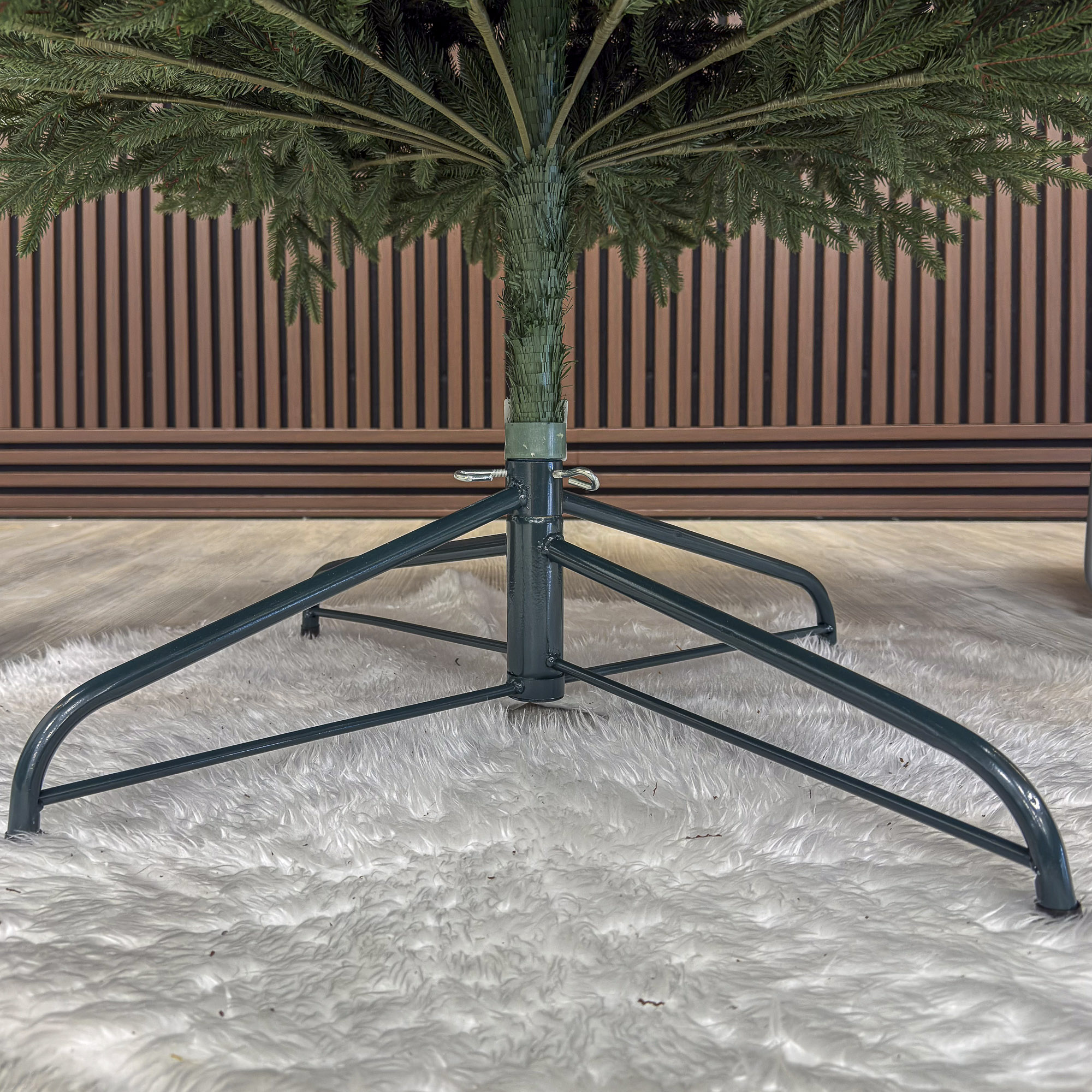 Brad artificial Christmas Deluxe by Sersimo, Alpine, verde, integral 3D, 230 cm - imagine 7