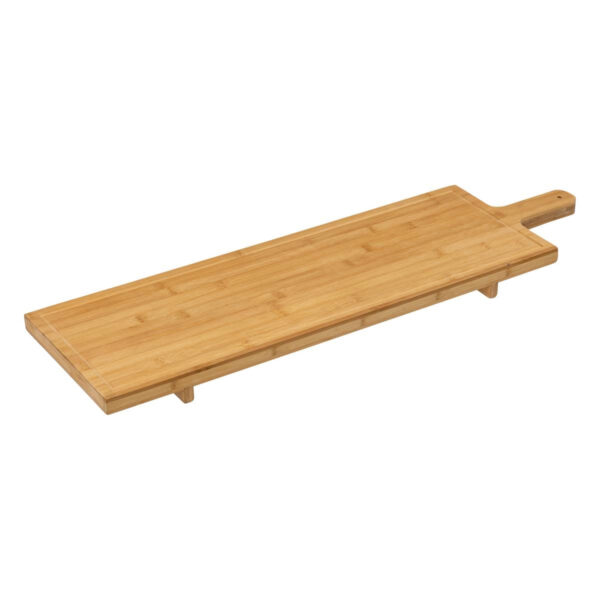 Platou servire 5Five din bambus, 88x26x4 cm, maro natural