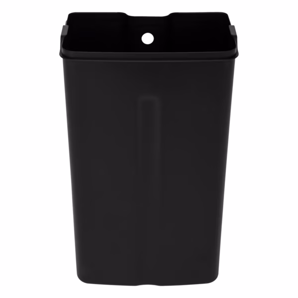 Cos de gunoi 5Five Ariane 20L, cu pedala si inchidere lenta, otel inoxidabil, 30x30x53 cm, argintiu - imagine 6