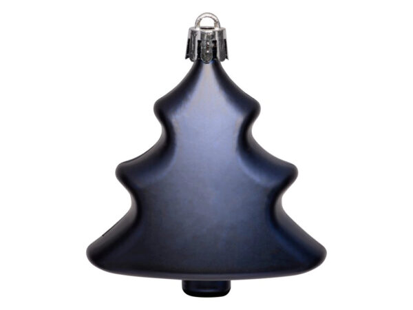 Set decoratiuni pentru brad Quiet Times, 60 piese, alb, albastru, argintiu - imagine 8