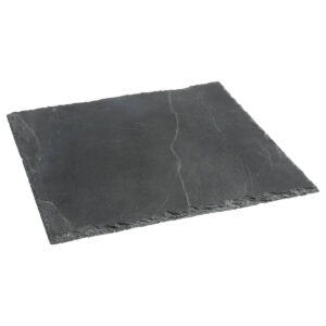 Platou servire Atmosphera ardezie, 30x30 cm, negru