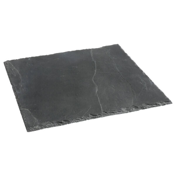 Platou servire Atmosphera ardezie, 30x30 cm, negru