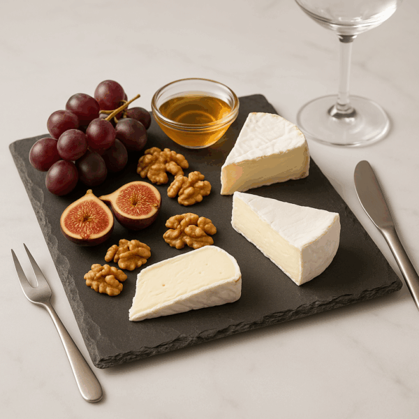 Platou servire Atmosphera ardezie, 30x30 cm, negru - imagine 6