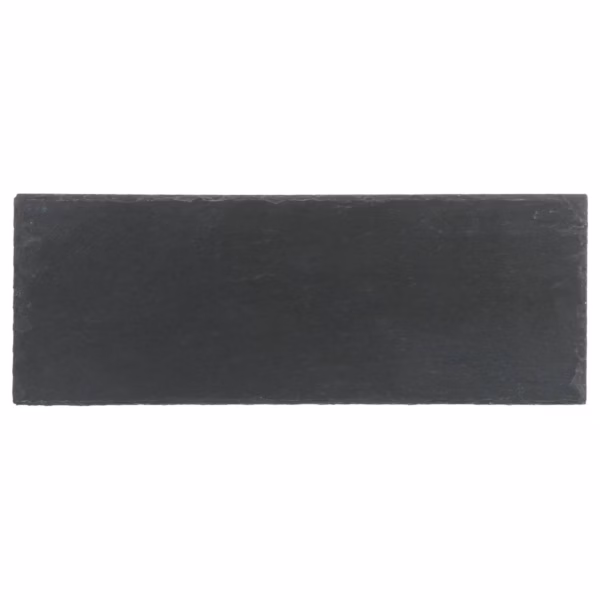 Platou servire Atmosphera ardezie, 11x30 cm, negru - imagine 4