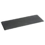 Platou servire Atmosphera ardezie, 11x30 cm, negru