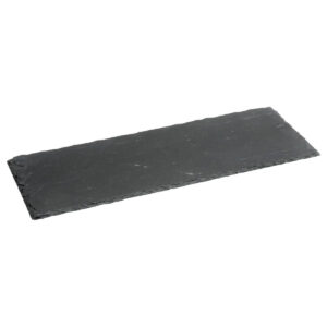 Platou servire Atmosphera ardezie, 11x30 cm, negru