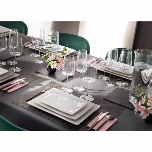 Platou servire Atmosphera ardezie, 20x30 cm, negru - imagine 6