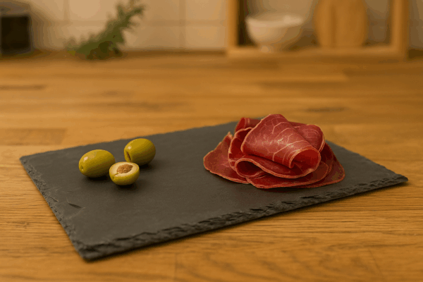 Platou servire Atmosphera ardezie, 20x30 cm, negru - imagine 7