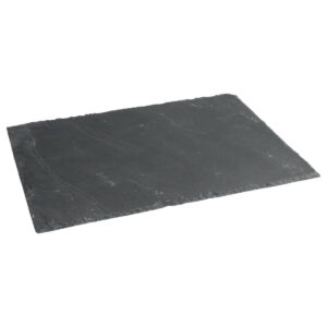 Platou servire Atmosphera ardezie, 30x40 cm, negru