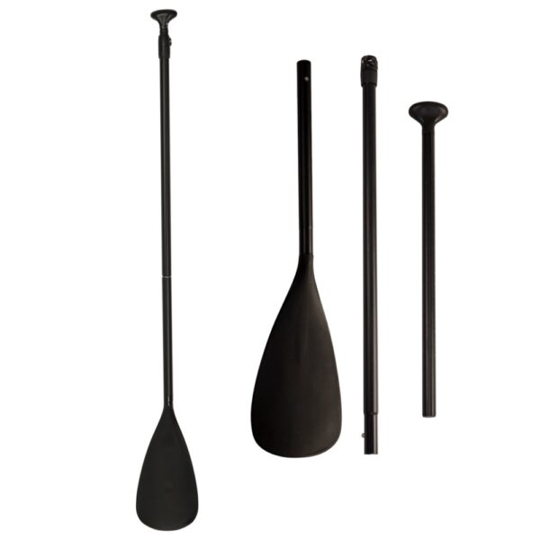 Vasla pliabila pentru SUP, 170-210 cm – usoara, reglabila, 2 segmente, negru - imagine 4