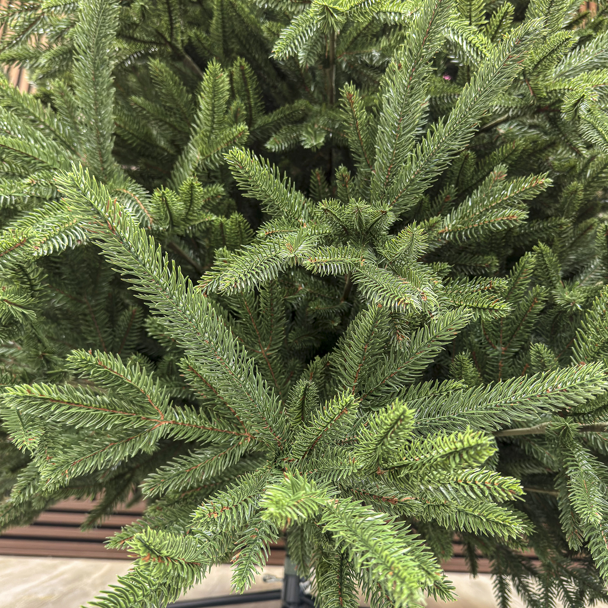 Brad artificial Christmas Deluxe by Sersimo, Alpine, verde, integral 3D, 250 cm - imagine 5