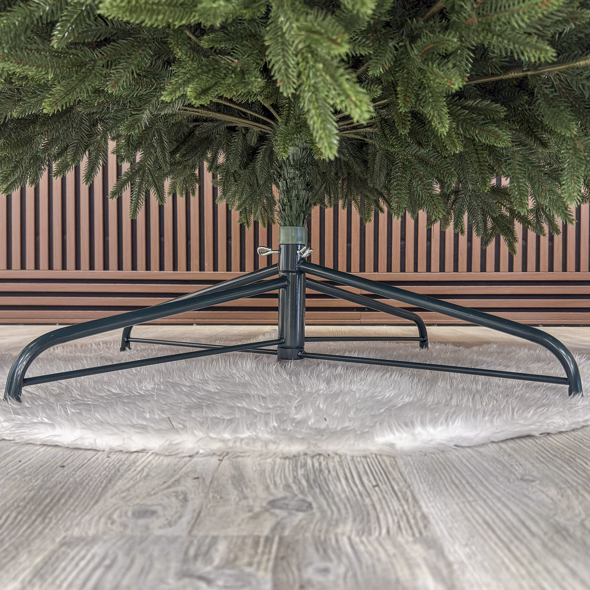 Brad artificial Christmas Deluxe by Sersimo, Alpine, verde, integral 3D, 250 cm - imagine 6