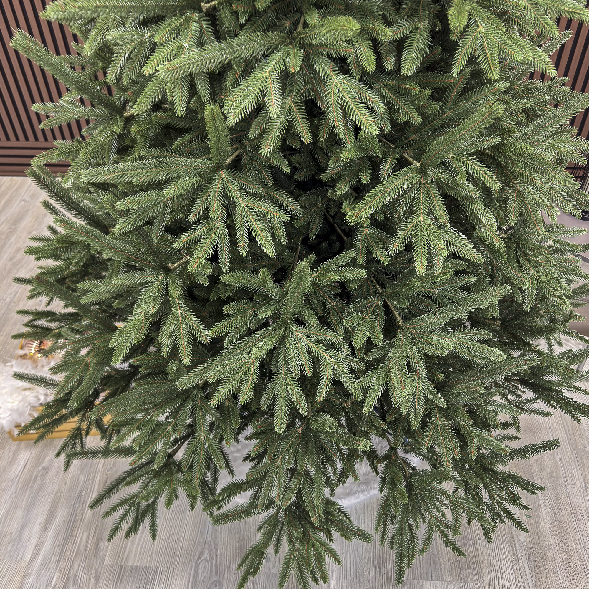 Brad artificial Christmas Deluxe by Sersimo, Alpine, verde, integral 3D, 250 cm - imagine 9