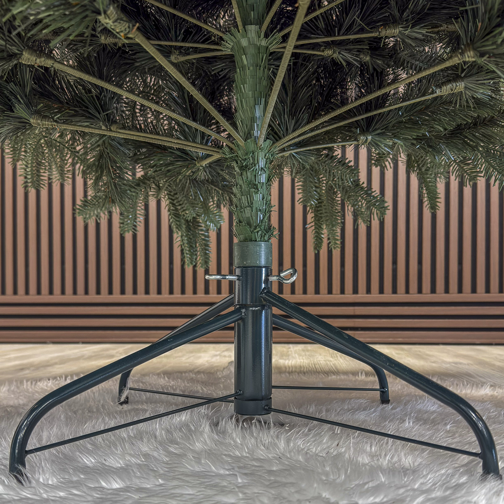 Brad artificial Christmas Deluxe by Sersimo, Norvegia verde, mix 2D+3D, 180 cm - imagine 5