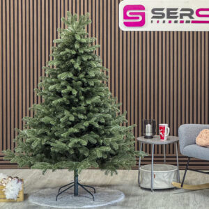 Brad artificial Christmas Deluxe by Sersimo, Norvegia verde, mix 2D+3D, 180 cm