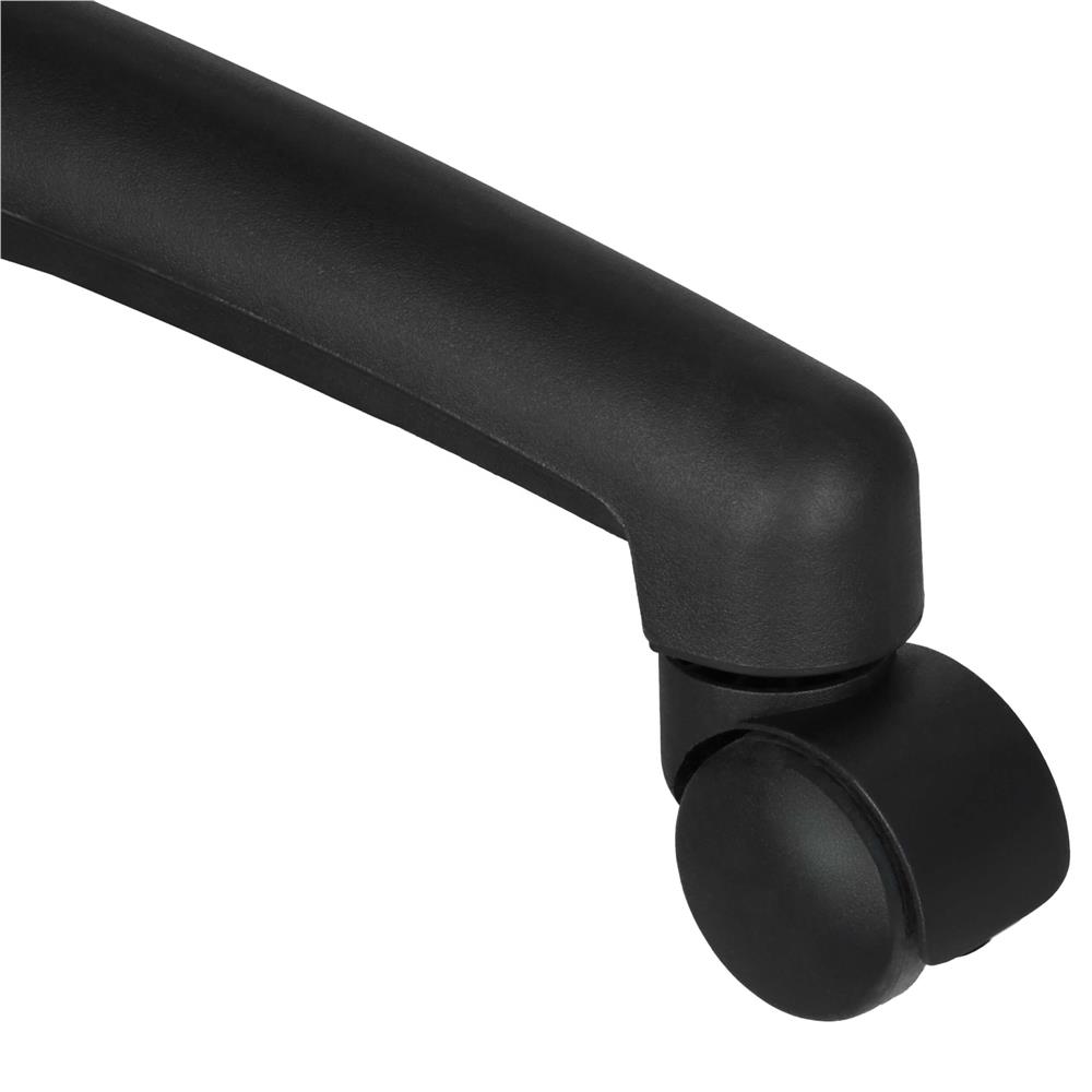 Scaun de birou ergonomic cu reglaj pe inaltime, functie de balans si perna lombara, 59x52x125 cm, negru - imagine 11