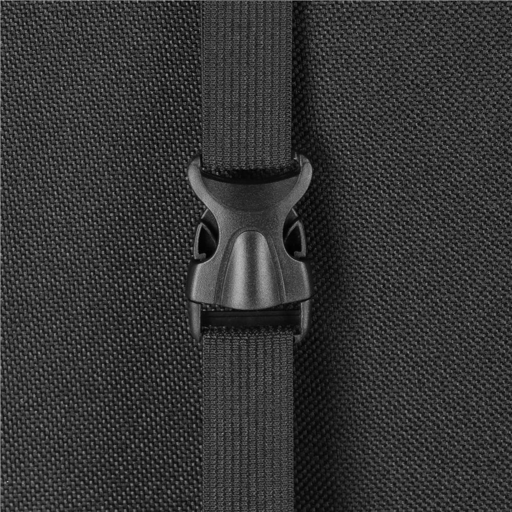 Scaun de birou ergonomic cu reglaj pe inaltime, functie de balans si perna lombara, 59x52x125 cm, negru - imagine 12