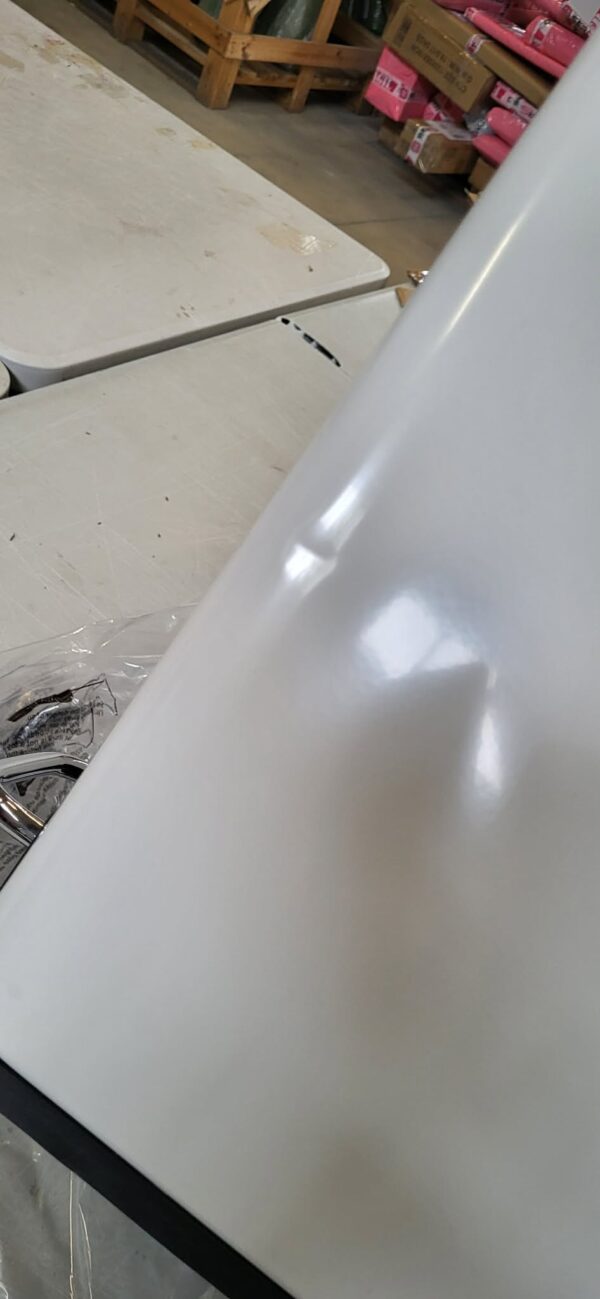 RESIGILAT: SONGMICS Cos de gunoi din inox cu 2 compartimente colectare selectiva, cu galeti interioare, 2x15litri, alb - imagine 2