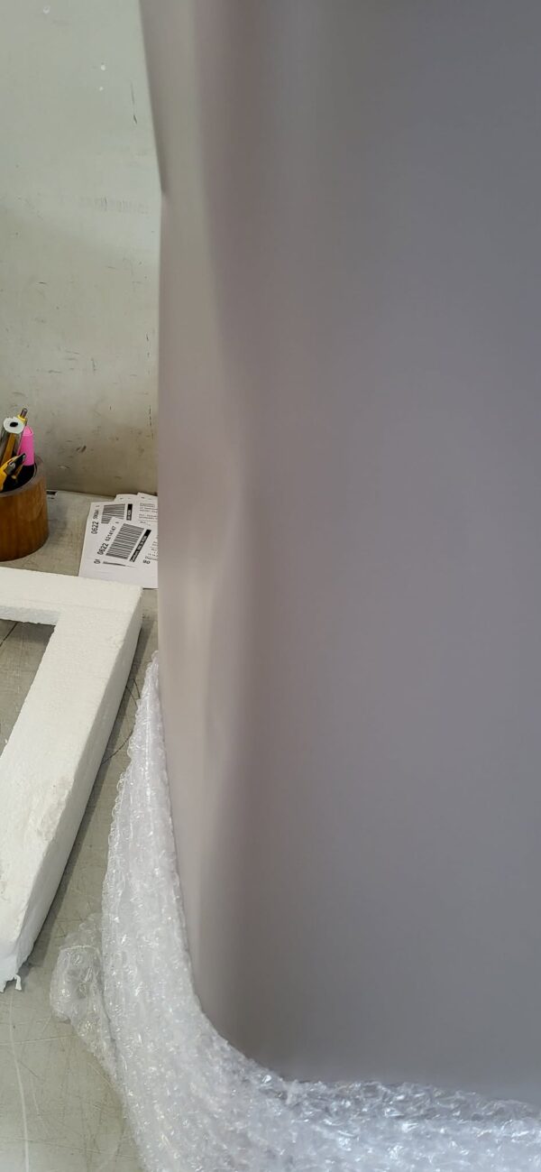 RESIGILAT: Cos gunoi cu pedala 30L 5Five Ariane, forma rotunda, otel inoxidabil si PP, 34x30,5x61 cm, taupe - imagine 5
