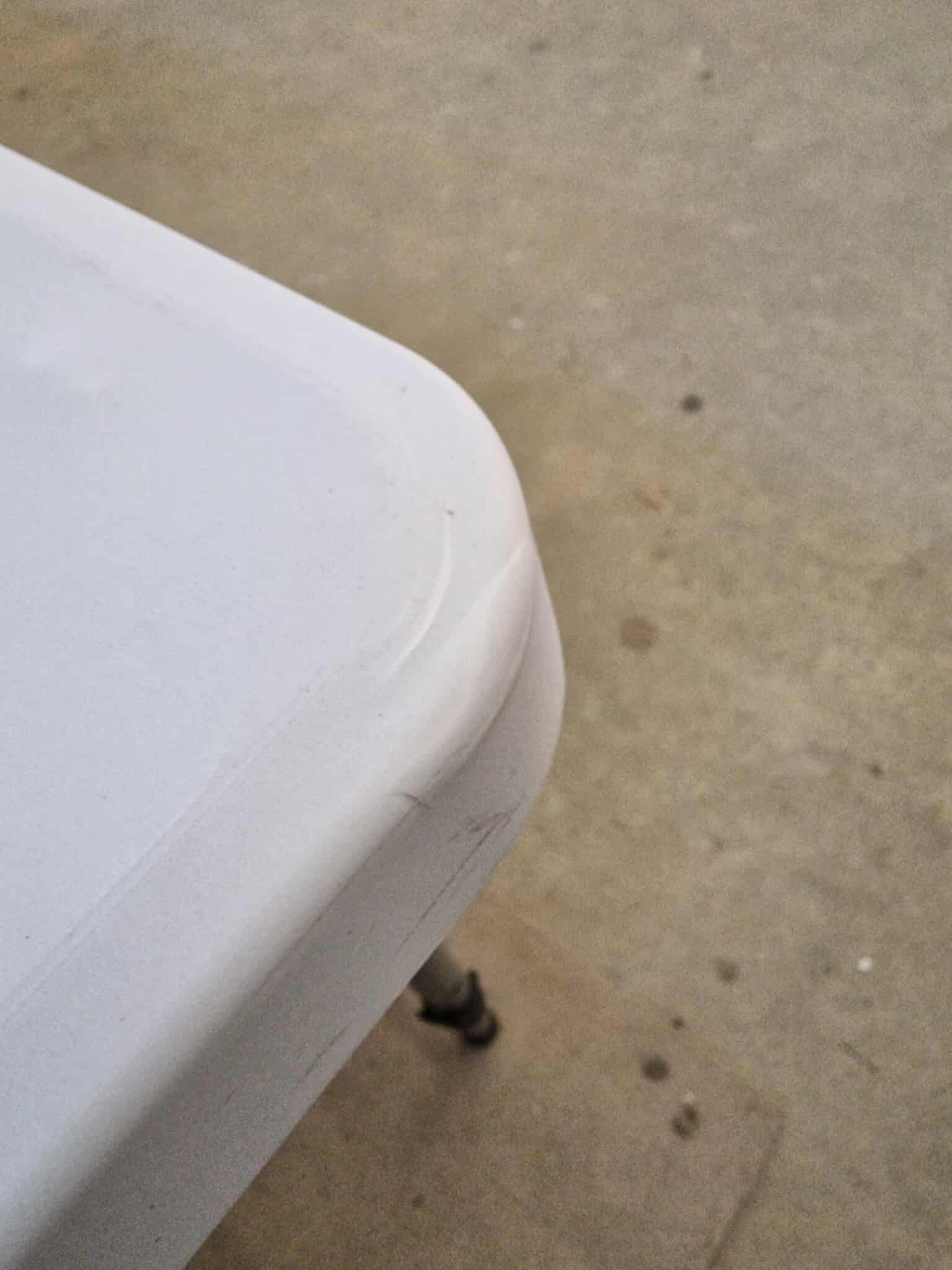 RESIGILAT: Masa dreptunghiulara pliabila multifunctionala, 120x75x60cm, alba - imagine 5