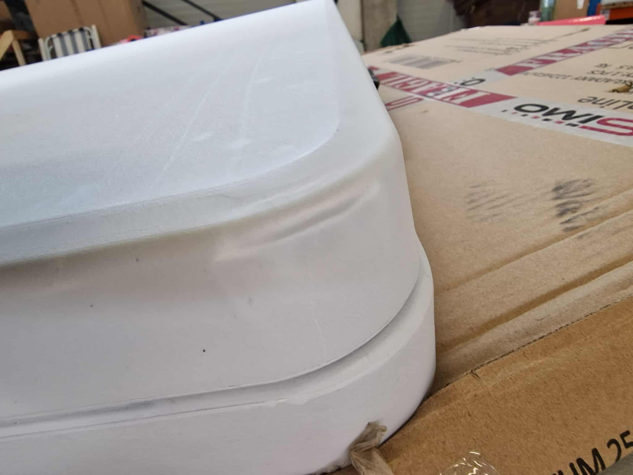 RESIGILAT: Masa dreptunghiulara pliabila multifunctionala, 120x75x60cm, alba - imagine 3