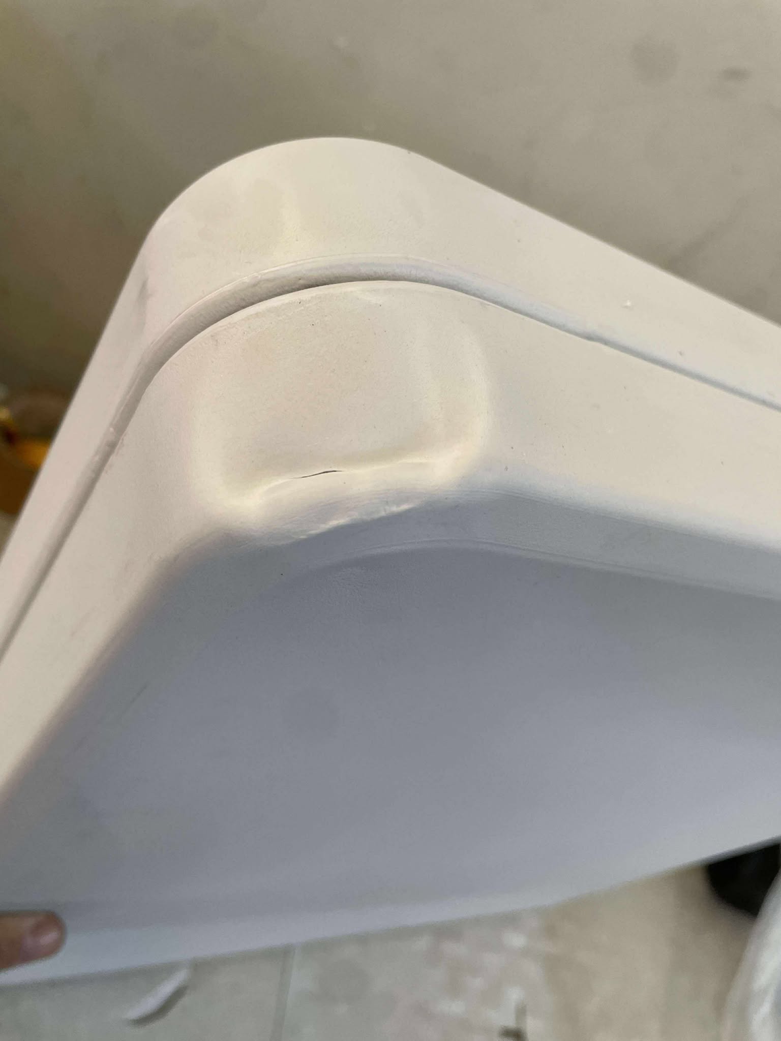 RESIGILAT: Masa dreptunghiulara pliabila multifunctionala, 120x75x60cm, alba - imagine 2