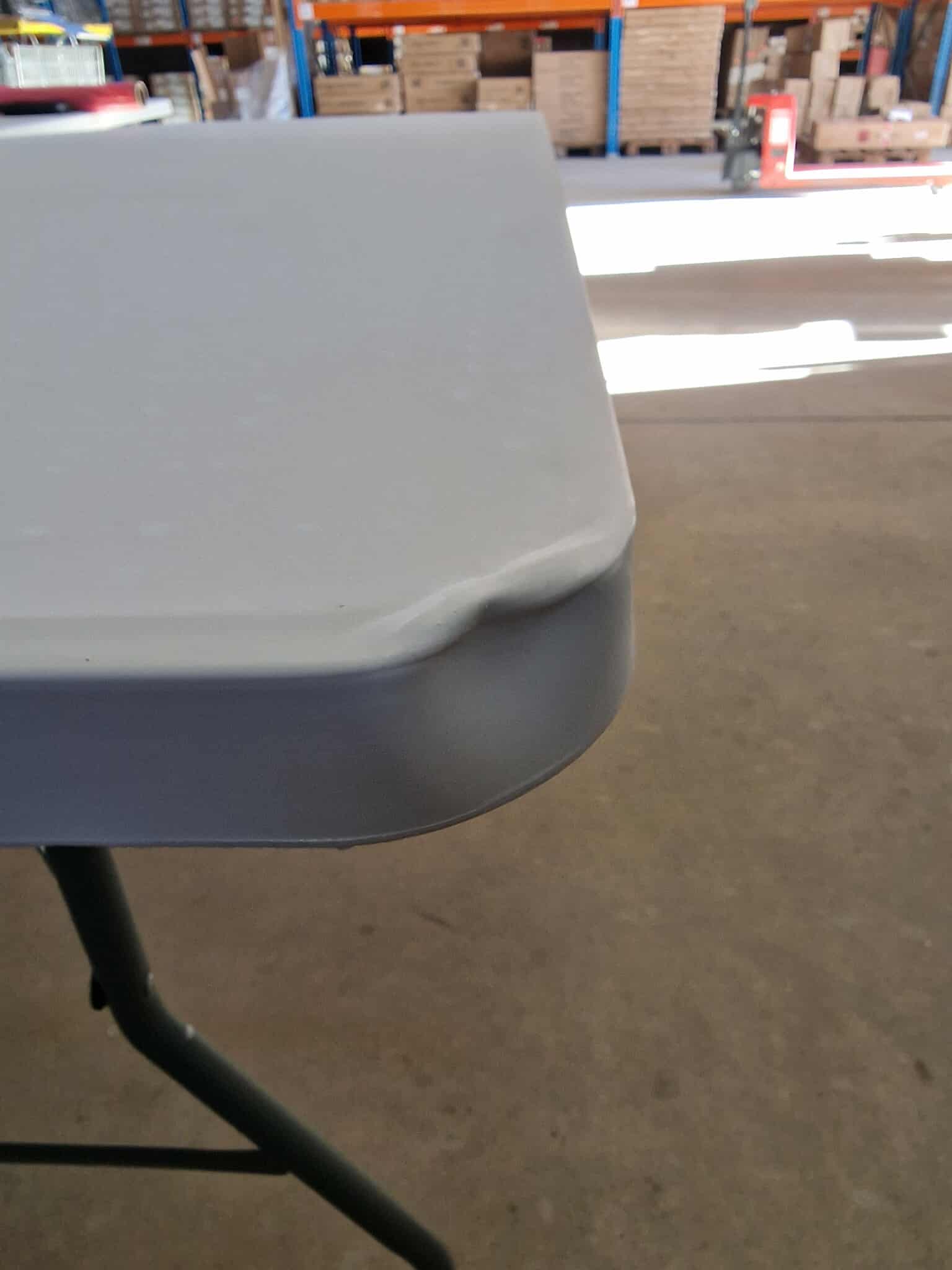 RESIGILAT: Masa dreptunghiulara pliabila multifunctionala, 180x70x74cm, alba - imagine 6