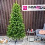 Brad artificial Sersimo, Alindra Elite, verde, integral 3D, 210 cm