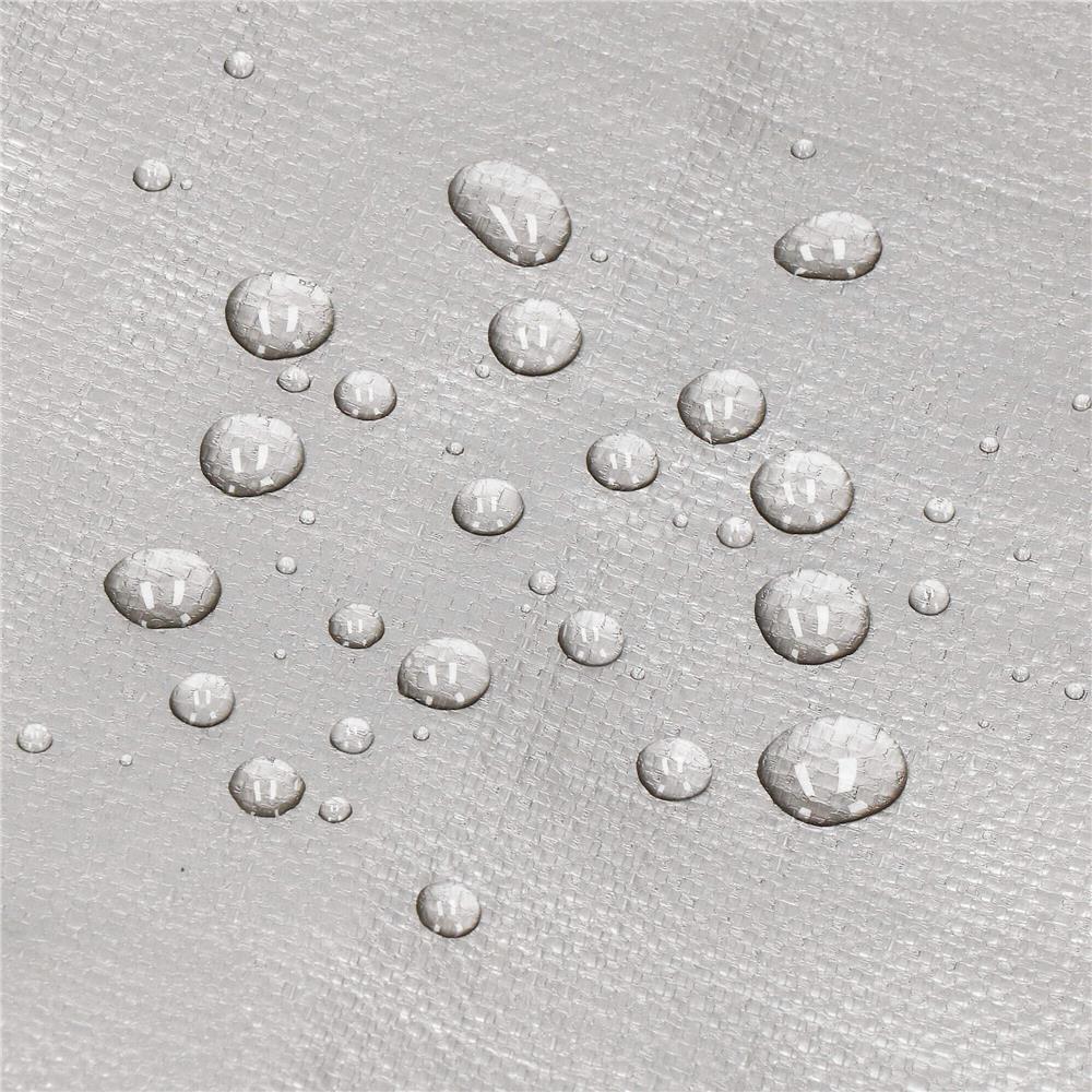 Prelata din polietilena impermeabila laminata, 260g/m2, 3x5 m, gri - imagine 19