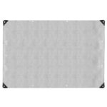 Prelata din polietilena impermeabila laminata, 160g/m2, 6x8 m, gri