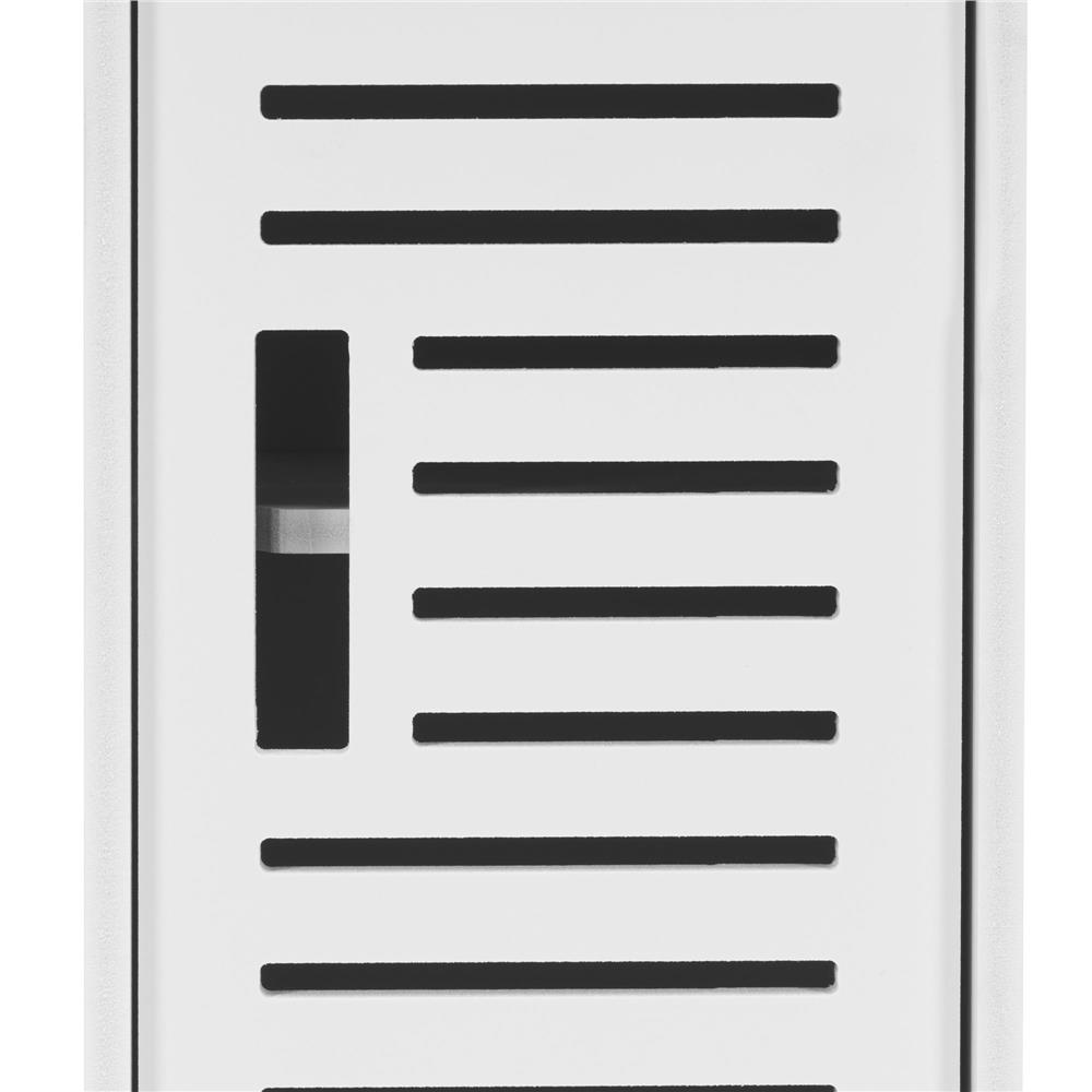 Etajera ingusta pentru baie, 3 rafturi si sertar suport hartie igienica, 80x17x16 cm, alb - imagine 20