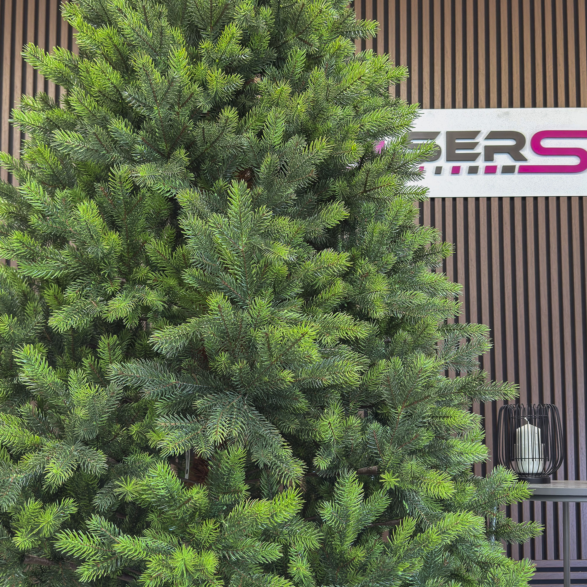 Brad artificial Sersimo, Hollandia, verde cu varfuri verzi, integral 3D, 180 cm - imagine 2