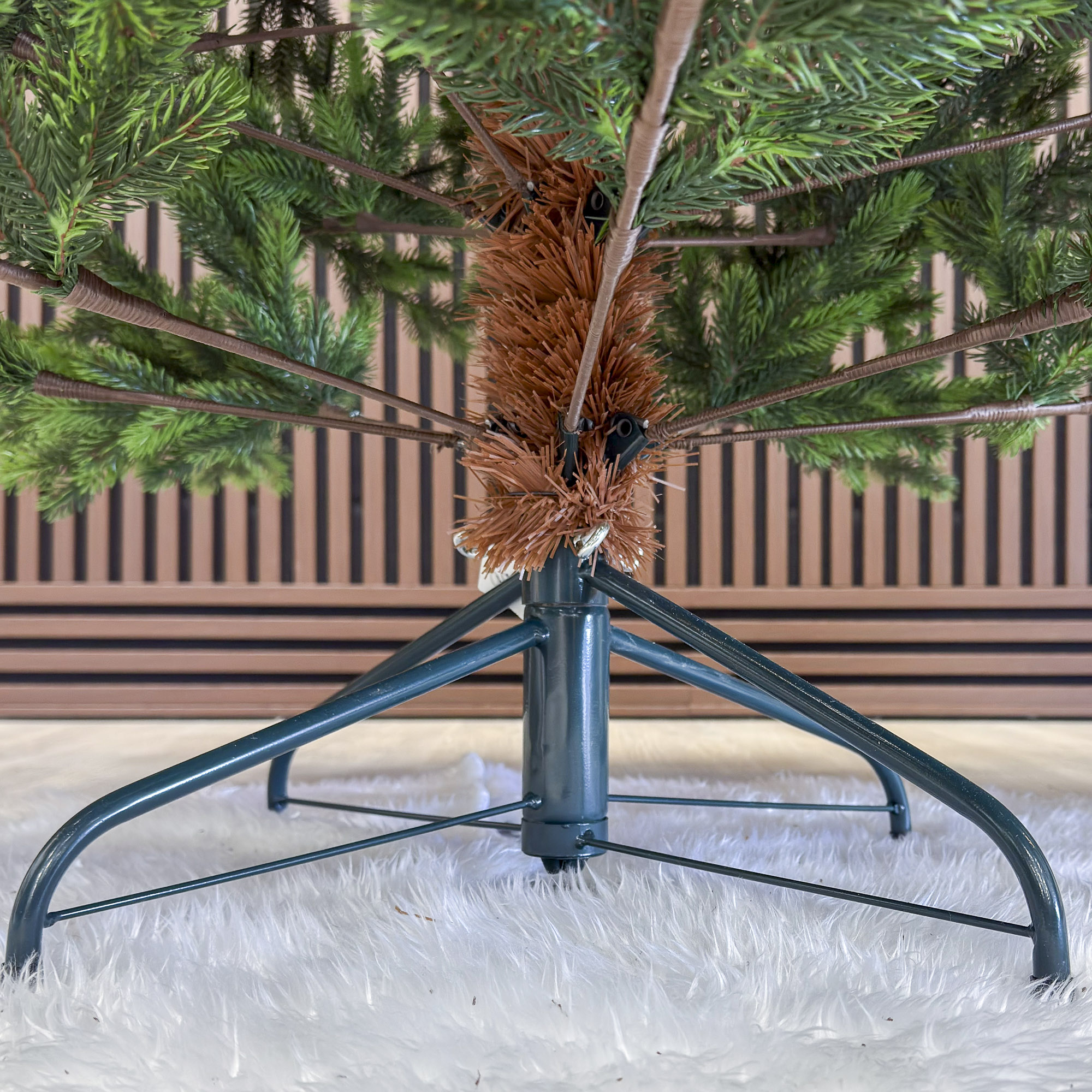 Brad artificial Sersimo, Hollandia, verde cu varfuri verzi, integral 3D, 180 cm - imagine 4