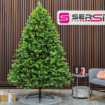 Brad artificial Sersimo, Hollandia, verde cu varfuri verzi, integral 3D, 250 cm