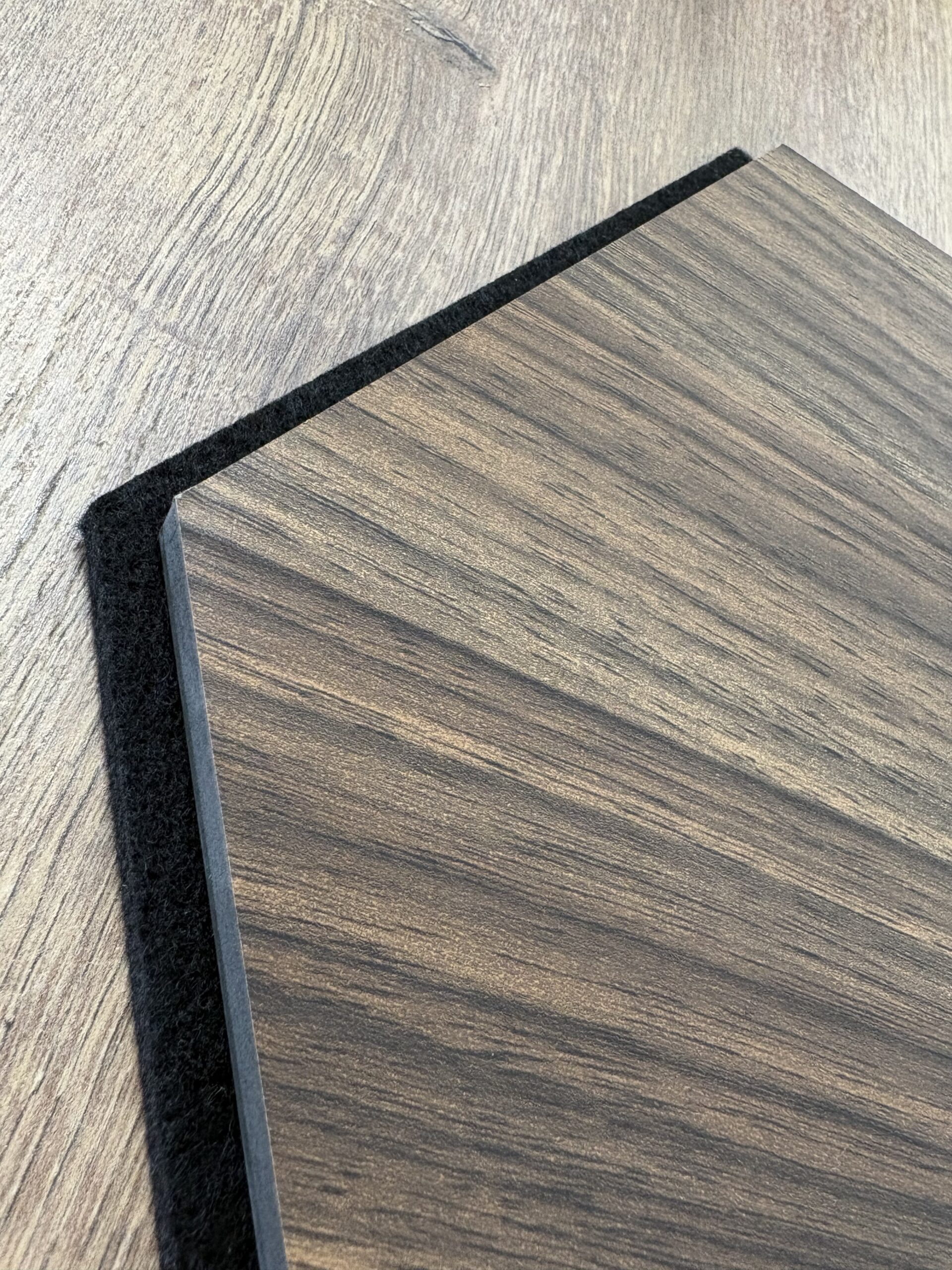 Set 6 panouri decorative hexagonale MDF si fetru, LDA PREMIUM, 30x26 cm, Nuc Modena - imagine 7