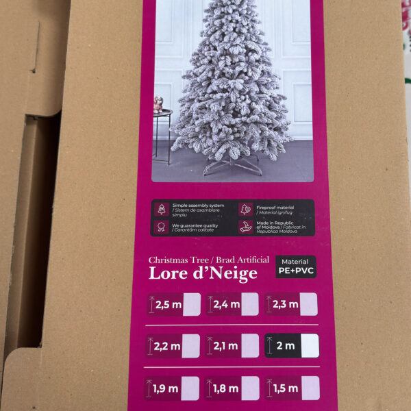 Brad artificial Sersimo, Lore d’Neige Elite, nins, mix 2D+3D, 200 cm - imagine 15